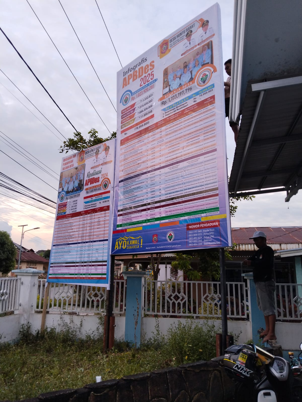 INFO GRAFIS APBDES TAHUN 2025
